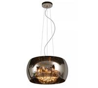 Pendelleuchte Cristal Humo Cromo Redondo Ø40 CM G9 Blendarm Colgante Comedor