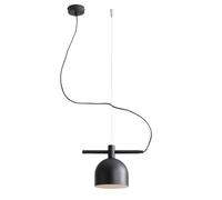 Pendelleuchte E27 Comedor Negro Metal 28CM Largo Desván Lámpara Colgante Salón