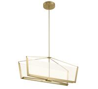 Pendelleuchte Mesa de Comedor LED Regulable En Cremza-Oro B: 96,7 CM Moderno