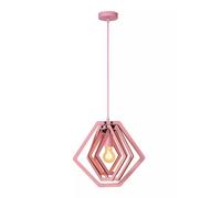 Pendelleuchte Niños Alegre Fucsia Madera Ø33, 5CM E27 Lámpara Colgante Infantil
