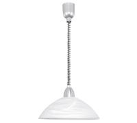 Pendelleuchte Níquel Mate E27 Ø36cm Lámpara Colgante Manta Interior