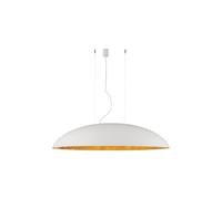 Pendelleuchte Oro Blanco 5-flammig Oval E27 Desván Diseño Lámpara Colgante Mesa