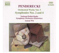 Penderecki, K. - Penderecki : Symphonies nos.2 & 4