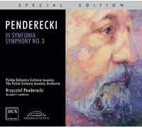 Penderecki : Symphonie n° 3. Penderecki.