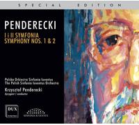 Penderecki : Symphonies n° 1 & 2. Penderecki.