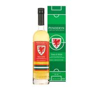 Penderyn Yma O Yma o Hyd -10º en Whisky Icons of Wales, Producido en colaboración con la asociación de fútbol, la campaña oficial Whisky Wales en la Copa del Mundo 2022. 70cl. 43 por ciento