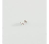 Pendiente Corto Individual Serpiente Mix & Match - Plata - Talla Única - Plata de ley 925/1000 - Agatha Paris