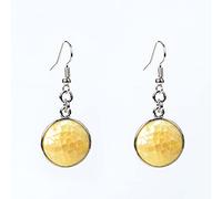 Pendiente de gota de concha natural Simple con grietas de hielo redondas para mujer y niña con conchas de abulón de Metal pendientes colgantes joyería,03