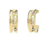 Pendientes de aro para mujer Guess 4G Light de acero -