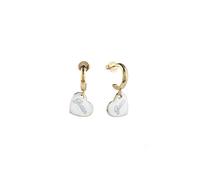Pendientes Vintage guess de acero dorado