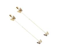 Pendiente Porta Auriculares Anti Pérdida de Aleación para Mujer, 1 Par