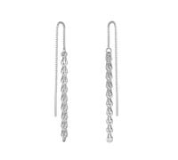 Pendientes 925, aretes occidentales para mujer, cadena larga de fénix de 3 mm para regalos de vacaciones, fiestas familiares, bodas, Plata de ley 925, No es una piedra preciosa