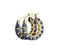 Pendientes Acero Inoxidable Mujer Hipoalergenicos Pendiente Aro Versátiles Atemporales Aretes con Circonita Cúbica Deslumbrantes Regalos Cumpleanos Amiga Novia Aniversario Boda Pendientes Perla