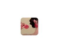 Pendientes acrílicos de resina de color, aretes de gota geométricos exagerados grandes y redondos, personalizados, joyería de moda para vacaciones en la playa para mujer (rosa)
