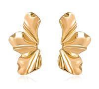 Pendientes ajustables Aretes de Gota con para Mujer Aretes Colgantes Geométricos Rectangulares Dorados Aretes - Joyas Para Mujer