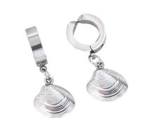 Pendientes Antideslizos De Acero Inoxidable Inspirado En Mar Con Puños Joyería Joyería Estribos Sujetador Elástico Sin Perforar Joyas Sin Perforar