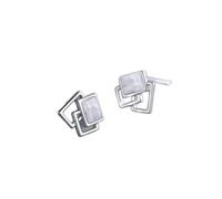 Pendientes apilados geométricos minimalistas, pendientes de textura clara, accesorios personalizados de lujo ligero, adecuados para los desplazamientos diarios y el desgaste de las mujeres