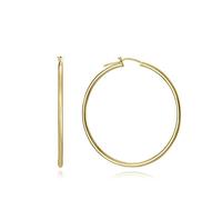 Pendientes Aro Viceroy Jewels Plata de Ley 13059E100-06 (50 x 2 mm, Dorado)
