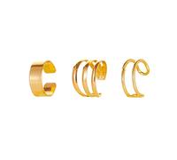 Pendientes brazalete 925 pendientes brazalete de plata esterlina no Piercing falso cartílago orejas puño conque puños de orejas para mujeres Accesorios tamaño limpiador joyas, talla única, Metal, Sin
