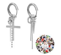 Pendientes BTS, Kpop BTS Pendientes, Pendientes de Cadena, Bangtan Boys Pendientes, Joyería BTS, Regalos de Cumpleaños para Army