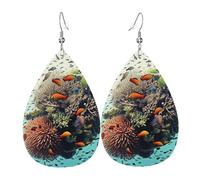 Pendientes Colgantes Biodiversidad Moda Pendientes Colgantes De Piel Modernos Aretes Para Vida Cotidiana Decoración Bodas