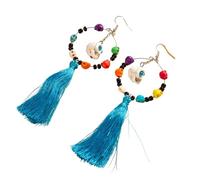 Pendientes Colgantes De Esqueleto Bohemio Portátiles Joyería Borlas Punk Góticas Para Mujeres Estilos Étnicos Cómodos Durante Todo Día Pendientes Para Festivales Fiesta Halloween