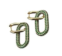Pendientes colgantes de estrella únicos, hebillas de para las orejas, declaración colgante elegante para mujeres jóvenes modernas, colgante geométrico
