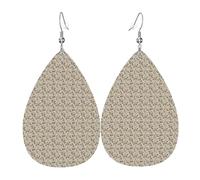 Pendientes colgantes de lágrima con diseño de huesos, diseño de huellas de perro, joyería para mujer, festival de San Valentín, viajes