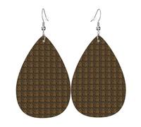 Pendientes colgantes de lágrima con estampado de jeroglífico egipcio antiguo, elegantes para mujer, joyería de moda para San Valentín