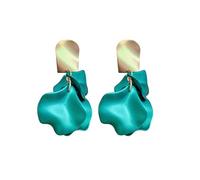 Pendientes Colgantes de PéTalos de Flores Pastel, Pendientes de Borla Floral de Gota Mate con Niveles de Acrílico, Pendientes de Borla Floral Exagerada para Mujeres y Niñas