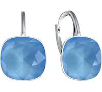 Pendientes colgantes de plata de ley 925 con cristales de circonita, joyas de plata auténtica, para mujeres y niñas, ideal como regalo, Universal, Plata de ley, Circonia cúbica