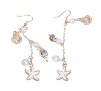 Pendientes Colgantes Elegantes De Para Mujer Joyería De Aleación Cómoda Y Portátil Con Acabado Metálico Accesorios De Playa Pendientes De Para Mujer Regalo