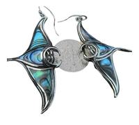 Pendientes colgantes en forma de mantarraya de personalidad para mujeres pendientes de peces del océano diseñados por ly, fiesta de baile, joyería de oreja única