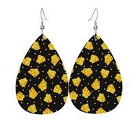 Pendientes Colgantes Galleta Con Chispas De Chocolate Elegancia Pendientes Colgantes De Piel Diversión Aretes Para Vacaciones Fiestas Decoración