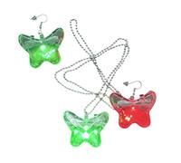 Pendientes colgantes genéricos para mujeres, joyas de calle versátiles, pendientes luminosos, collar LED, para cumpleaños, bodas, fiestas, citas, bares madres y hermanas, Se référer au descriptif