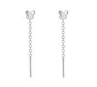 Pendientes colgantes, paquete de aretes vintage de plata de ley 999 para regalos de vacaciones, fiestas familiares, bodas, Plata de ley 999, No es una piedra preciosa
