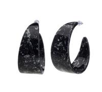 Pendientes colgantes y geométricos simples de acrílico vintage para mujer