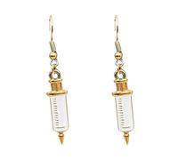 Pendientes cómodos hechos de materiales amigables con la piel. Diseño liviano que no pesa nada al usarlo, lo que permite que la belleza y la comodidad coexistan para Pendientes Mujer (C, One Size)