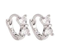 Pendientes compatibles con juego de fabricación con colgante de diseño final a la moda Sweet Earrings para estudiantes, juego de pendientes de plata 925, pulsera, anillo y cadena, A, Cobre, Sin piedra