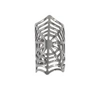 Pendientes con clip para la oreja de telarañas para Halloween, adecuados para mujeres jóvenes que buscan versatilidad a la moda, Halloween, arañas, talla única, como se describe, como se describe