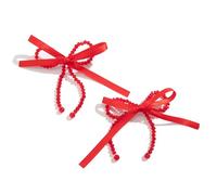 Pendientes creativos con lazo para mujeres y niñas, aretes de gota con lazo para uso diario, joyería estética para mujeres a las que les gusta lo dulce, talla única, como se describe, como se describe