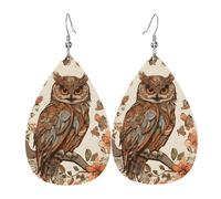 Pendientes Creencias Sobre Los Búhos Elegancia Pendientes En Forma De Lágrima Moda Aretes Para Mujeres Vida Cotidiana Vacaciones