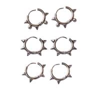 Pendientes de acero inoxidable unisex para amantes de la moda