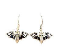 Pendientes de aleación divertidos con forma de animal, fáciles de usar, con tallado detallado, perfectos para eventos temáticos y uso diario, divertidas joyas para fiestas de Halloween