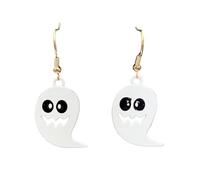 Pendientes de aleación divertidos con forma de animal, fáciles de usar, con tallado detallado, perfectos para eventos temáticos y uso diario, divertidas joyas para fiestas de Halloween