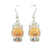Pendientes de aleación divertidos con forma de animal, fáciles de usar, con tallado detallado, perfectos para eventos temáticos y uso diario, divertidas joyas para fiestas de Halloween