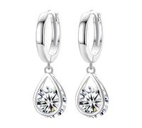 Pendientes de ángel, pendientes de gota de agua, pendientes de gota ligeros, pendientes de aro azules, talla única, Cobre, Sin piedra preciosa