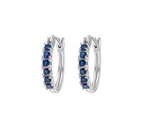 Pendientes de aro brillantes de plata de ley, aretes de aro para mujer, hipoalergénicos, minimalistas, ligeros, modernos, simples, con circonita cúbica, regalos de joyería, B, Altoa única