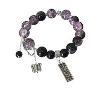 Pendientes de aro de 60 mm para mujer, diseño de mariposa, elefante, piedra, pulseras con cuentas de gradación colorida, pulseras para mujeres y niñas, joyería de verano, playa, relojes de pulsera