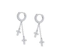 Pendientes de aro de circón para Mujeres Que perforan Arete de Arete de Oreja Joyas Pendientes